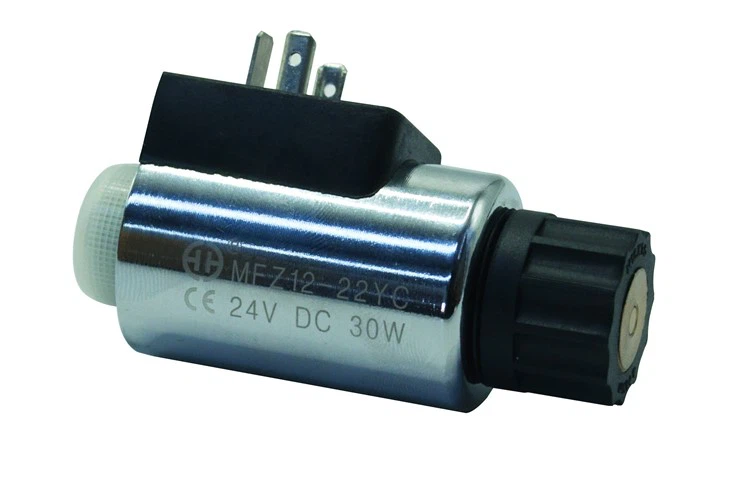 M12 DC Series Solenoid For Rexroth Screw Thread Valve